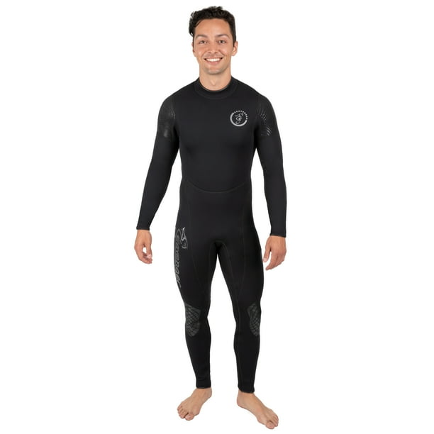 Seavenger Odyssey 3mm Neoprene Wetsuit with Stretch Panels for Snorkeling Surfing in Mens and Womens Sizes Scuba Diving